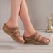 Large Size Summer New Style Wedge Heel Hollowed Out Straight Line Women's Sandals_voghion.com