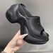 2026 Cross Top Version 9cm Flower Thick Sole Slippers For Women Summer Outdoor Fashion New Platform Height Increasi_voghion.com