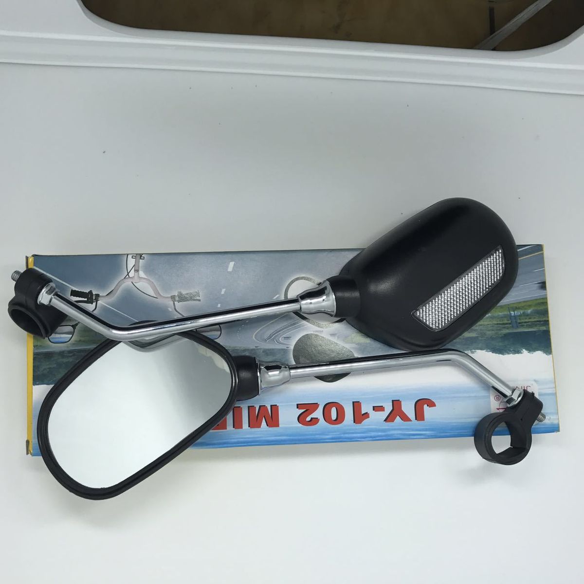Bicycle Mountain Bike Cycling Rearview Convex Reflective Safety Reversing Mirror_voghion.com