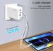 120W 5 Port PD Schnellladegerät Typ C & 2 USB-Ports Adapter Wand UK Steckeradapter_voghion.com