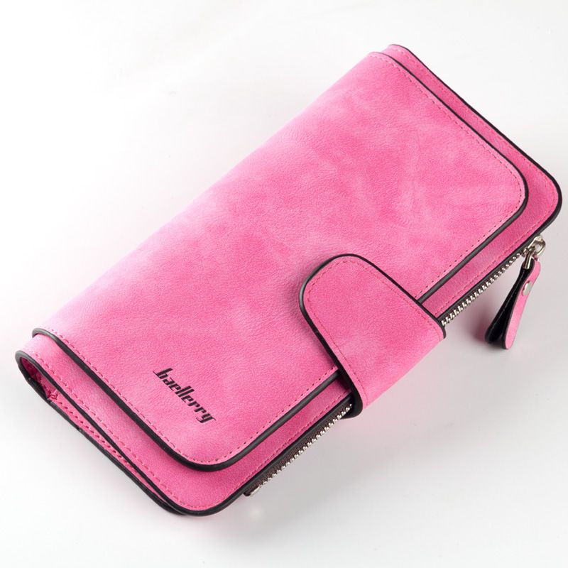Purse Lady 2023 New Model Launched Multi-functional Long Buckle Multi-color Multi-card Slot Mobile Phone Bag Clutch Card Holder_voghion.com