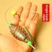 Bottom Full Set Beads Diamond Shape Reverse Ground Lure Knot European Style Carp Fishing Rig_voghion.com