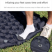 Thickened Outdoor Foldable Portable Tent Nap Ground Moisture-Proof Single Double Egg Nest Inflatable Mat_voghion.com