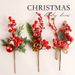 Christmas Ornament Collection – 35+ Styles Of Artificial Berries, Pinecones & Festive Accents For Tree Decor, Wreaths And Tablescapes_voghion.com