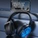 【Alta qualità】 Awei A780pro Cuffie da gioco wireless Bluetooth over-ear in vera pelle con luce ambientale_voghion.com