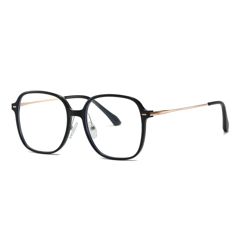 Ochelari de vedere cu ramă mare pentru miopie, pentru bărbați și femei, cu grade diferite, stil coreean, anti-lumină albastră, protecție împotriva radiațiilor, schimbare de culoare plată, mari_voghion.com