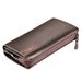 Men's wallet new Baellerry business casual large capacity clutch bag lychee pattern zipper clutch bag_voghion.com