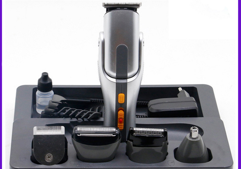 WAIKIL multi-functional eight-in-one household barber shop universal razor set wholesale hair clipper_voghion.com