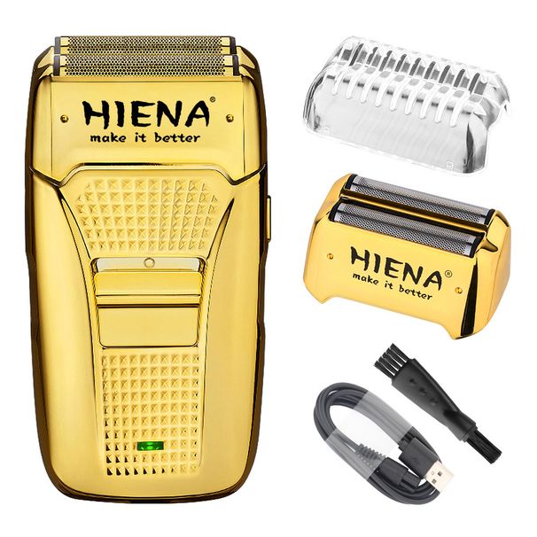 HIENA Personalized Graffiti Reciprocating Double Blade Rechargeable Men's Razor 303_voghion.com
