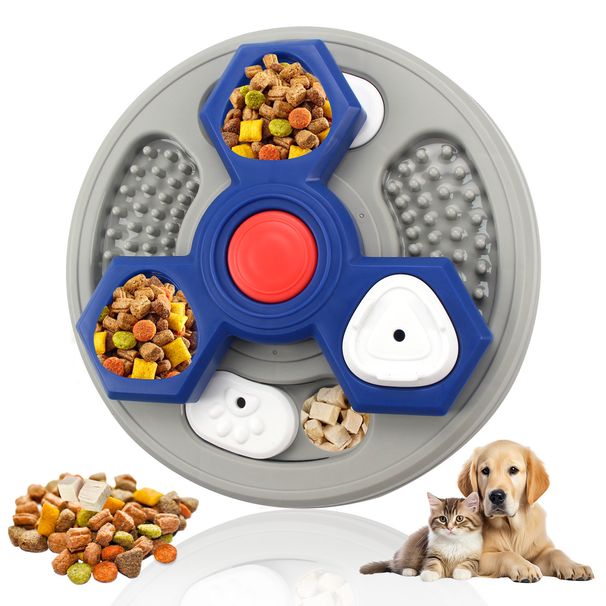 Factory Direct Sale Cat Pet Intelligence Entertainment Artifact New Bowl Slow Feeder Dog Dish_voghion.com