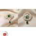 New Emerald Brooch High-end Temperament Palace Luxury Retro Zircon Elegant Water Drop Pin Brooch Accessories_voghion.com