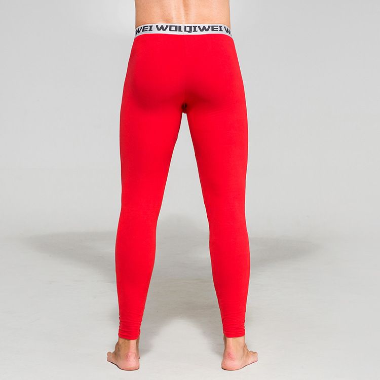 Underwear & Sleepwears Slim Fit Warm Long Men's Slim Fit Thermal Underwear - Modal Mid-Rise Ankle Cuff Base Layer Pants For Windproof & Cold Weather​_voghion.com