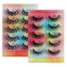 CMAYOME 5-Pairs Colored Faux Mink Eyelashes - Voluminous, Fluffy, Multi-Layered False Lashes For Dramatic & Natural Look_voghion.com