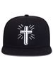 Jarní a letní nová hip hopová síťovaná čepice Street Versatile Cross Embroidery Baseball Cap_voghion.com
