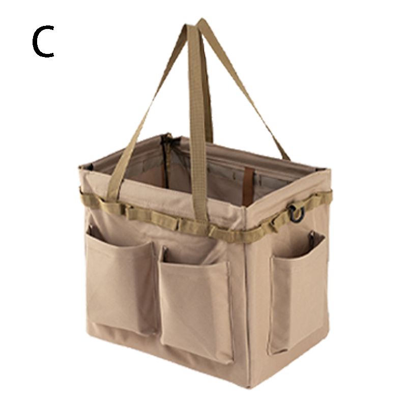 Bolsa de armazenamento para tanque de gás de acampamento, grande capacidade, bolsa para ferramentas de pregos de solo, lata de gás, kit de utensílios de cozinha para piquenique, suprimentos para atividades ao ar livre_voghion.com