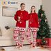 Autumn And Winter Christmas Pajamas Stars Fireworks Deer Print Men's Home Clothes 2025 New Suit_voghion.com