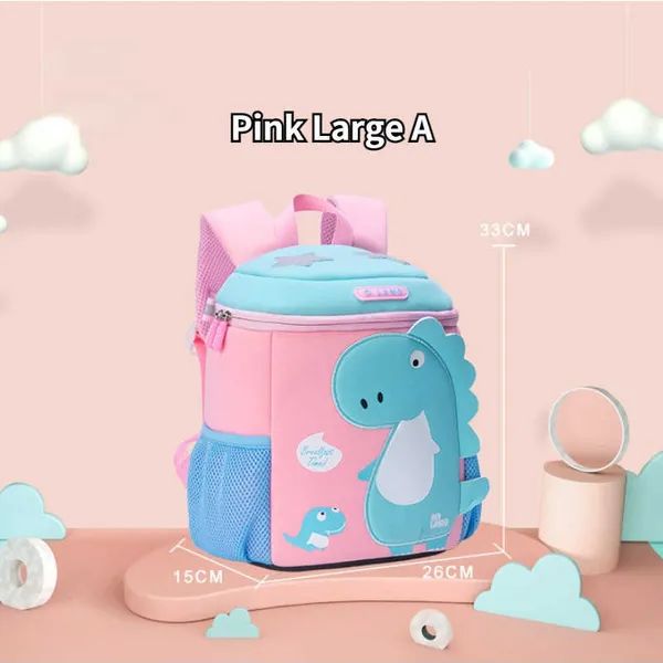 Girls Boys Cute Dinosaur Backpacks In Kindergarten Children Anti Loss School Bags Pen Bag Baby Toddler Gift R230718_voghion.com
