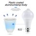 B22LED PIR Motion Sensor Light Bulb 6W15W 18W Outdoor Lighting Human Induction Bulb Lamp For Living Room Bedroom Corridor Garage_voghion.com