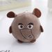 Head Plush Animal Adorable Accessory Cute Stuffed Lion Head For Student Bags_voghion.com