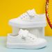 Chaussures pour enfants, nouveau style de printemps, chaussures blanches pour étudiants, chaussures de performance antidérapantes à semelle souple pour bébés_voghion.com