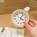Mini Silent Alarm Clock With Luminous Display For Students_voghion.com