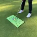 1pc Foldable Golf Hitting Mat; Swing Training Aid Portable Golf Practice Training Mat_voghion.com