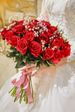10szt sztuczne róże kwiaty z łodygami Slik kwiaty bukiet realistyczny długi łodyga róży na walentynki_voghion.com