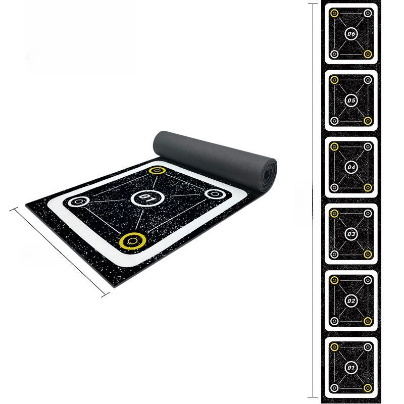 Mat Soft Soccer Pace Training Jump Grid Rope Ladder Agility Circle Rubber Physical Fitness Equipment Boxing_voghion.com