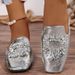 Women’s Shoes New Summer Shoes Square Head Mule Sandals Half Support Single Shoes Closed Head Half Slippers Women's Summer Outdoor Wear_voghion.com