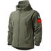 Leopard Training Shark Skin Soft Shell Tactical Jacket For Men Outdoor Military Enthusiast Windproof And Rainproof_voghion.com