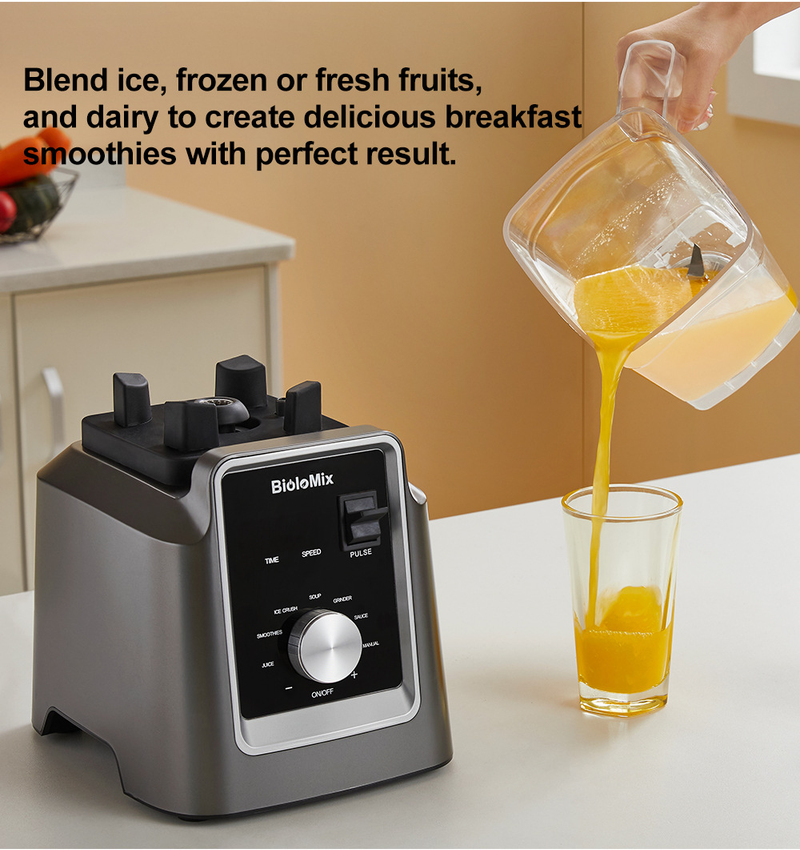 intelligent blender fully automatic timing program wall breaking food processor Blender mixer_voghion.com