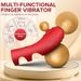 Eros Lab Vibrator Masturbationsspielzeug, vibrierende Fingerhülle, Masturbator für Männer und Frauen, wiederaufladbar, zur intra-körperlichen Anwendung_voghion.com