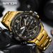 Men's Multifunctional Digital Analog Watch With Stainless Steel Band, Waterproof, Alarm, Calendar & Luminous Display Sports Men's Watch_voghion.com