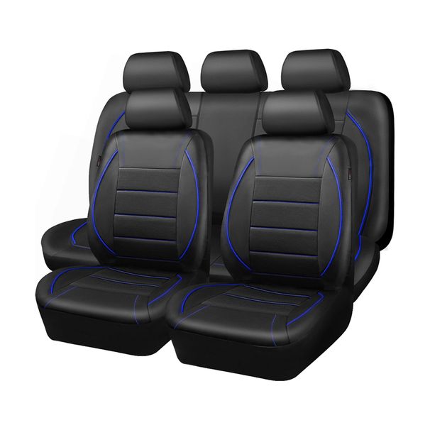 Leather Car Seat Cover Full Set Interior Accessories For Aaxo Vts Great Wall Poer Mini Cooper R50 Astra G Nissan Tsuru_voghion.com