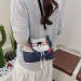 Chic Color-Block Bucket For Women Summer Trend Casual Versatile Commuter Handbag Shoulder Crossbody Bag_voghion.com