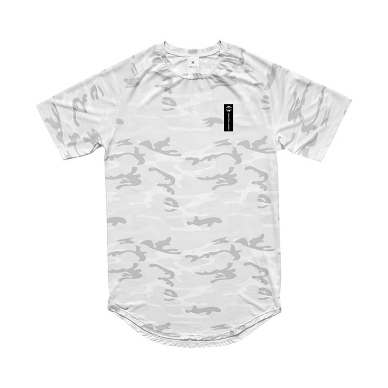 T-shirt slim fit girocollo da uomo, collant da allenamento ad asciugatura rapida, tutto in uno_voghion.com