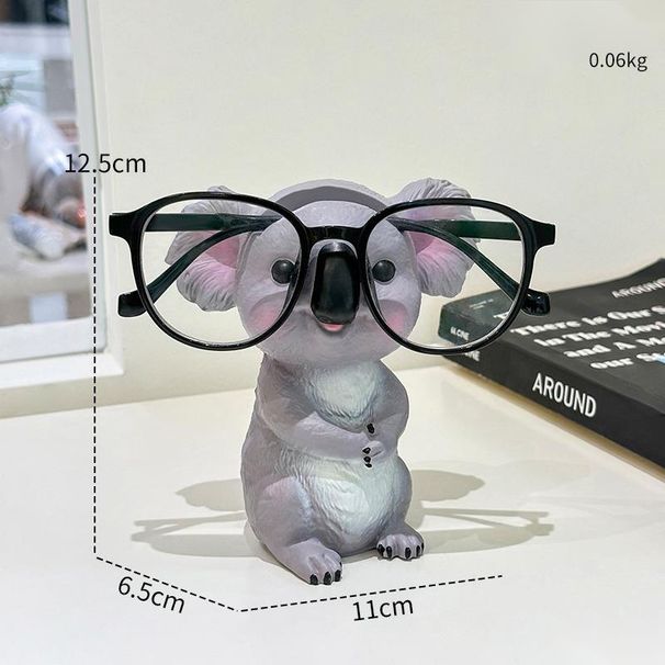 Creative Koala Stand Ornament Glasses Store Prop Storage Home Desk Office Desktop Decoration Display_voghion.com