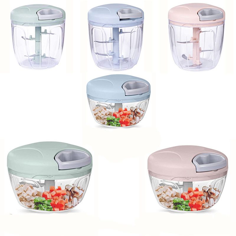 Manual Chopper, Vegetable Cutter, Peeler, Kitchen Masher, Crusher, Food Processor, Garlic Puller_voghion.com