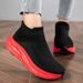 Herren Casual Sneakers Atmungsaktive Mesh-Socken Schuhe Mode Sport Laufschuhe Stiefeletten Slip-on Tennis Loafers Für Frauen_voghion.com