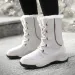 Winter Women's Anti Slip Plush High Top Snow Boots 2024 New Fashionable And Versatile_voghion.com