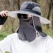 360° UV Protection Hat For Men & Women - Summer Outdoor Sun Hat (Dustproof, Fishing, Hiking, Wide Brim, UPF 50+)_voghion.com