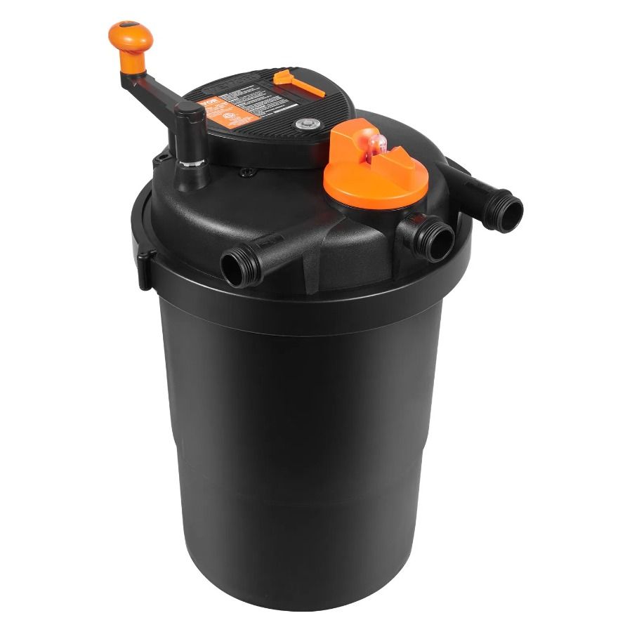 Lampada a pressione E da 13 W per laghetto con GPH per filtro pressurizzato per laghetto biologico UVC da 2000 galloni Sistema di filtrazione Bio 1840_voghion.com