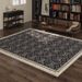Rug – Soft Geometric Print Polyester Carpet, Non-Slip & Washable Floor Mat For Living Room/Bedroom (Multiple Sizes & Colors)_voghion.com