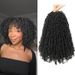 Yanky Twist Crochet Curls Wig - Instant Noodle Style, Lightweight & Natural Look_voghion.com