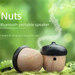 Mini Portable Nut Wireless Bluetooth Speaker Mobile Small Cannon Outdoor Hiking Travel Subwoofer_voghion.com