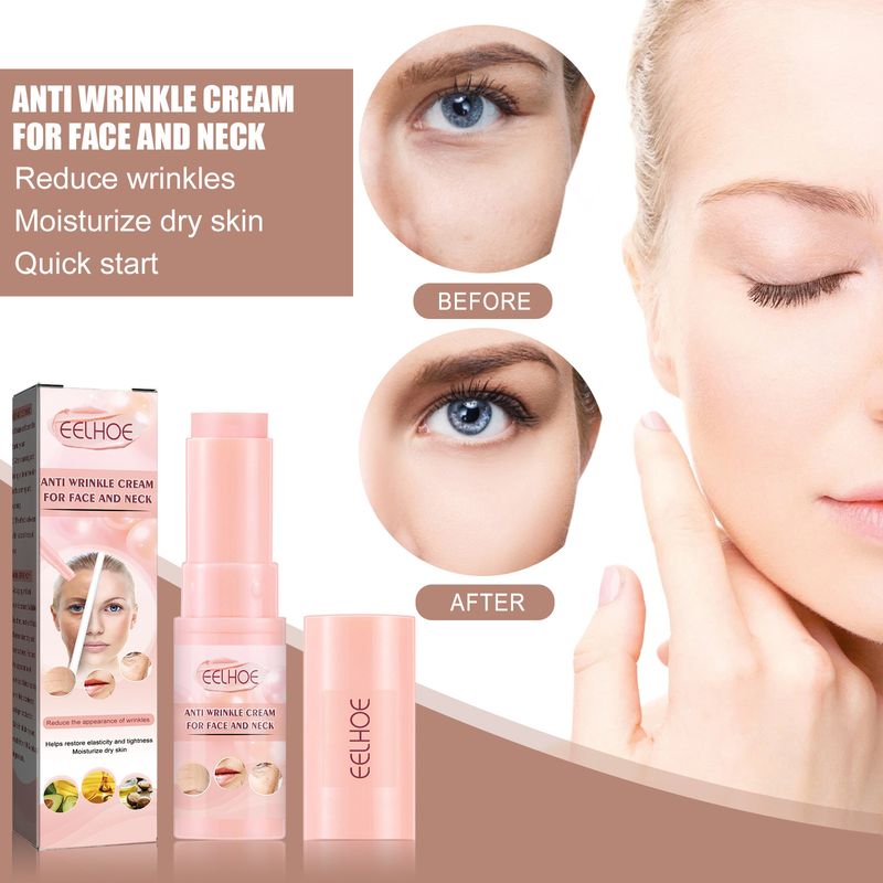 EELHOE to fade facial fine lines, moisturize and tighten anti-aging repair skin care cream stick_voghion.com