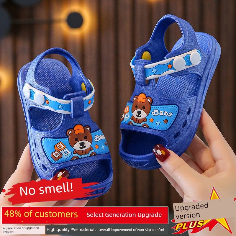 Children's Cartoon Soft-Soled Non-Slip Beach Sandals_voghion.com