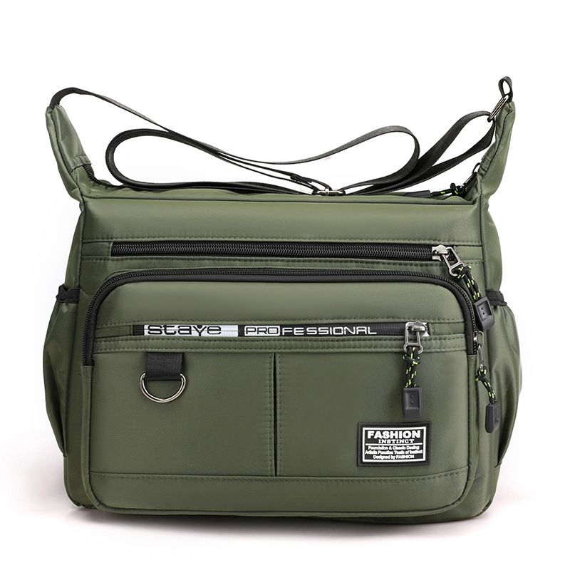 Borsa a tracolla da uomo in tessuto Oxford di alta qualità, borsa da viaggio leggera e impermeabile, borsa a tracolla portatile multistrato all'ingrosso_voghion.com