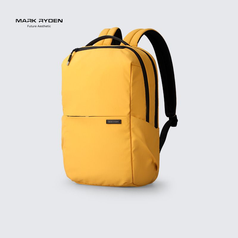 Mark Leyden Backpack Men's Lightweight Small Solid Color Advanced Leisure College Students High School Travel Backpack Trend_voghion.com