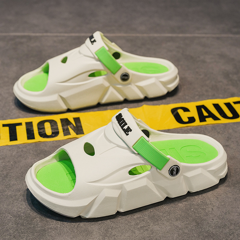 New Non-slip Flip-flops Color Contrast Casual Men's Flip-flops_voghion.com